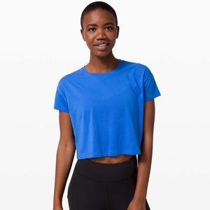 Lululemon Cates Tee - Wild Bluebell 8 NWT